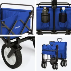 LifeGoods Bolderkar - Opvouwbaar - Draaibare Wielen - 2 Standen - 70KG Draagkracht - Blauw 16 LifeGoods Bolderkar - Opvouwbaar - Draaibare Wielen - 2 Standen - 70KG Draagkracht - Blauw -Buitenkampeerwinkel 1200x1200 1760