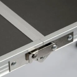 Aluminium Kampeertafel 120x60cm - Campingtafel Inklapbaar - 3-voudig Verstelbare Vouwtafel Antraciet -Buitenkampeerwinkel 1200x1200 224
