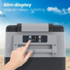 Auronic Elektrische Koelbox - 49.5L - Compressor - 12V En 240V - Grijs -Buitenkampeerwinkel 1200x1200 279