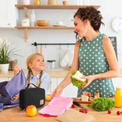 Brisby 4 Laags Geïsoleerde Koeltas - Lunchtas 1.5 Liter - Zwart -Buitenkampeerwinkel 1200x1200 281