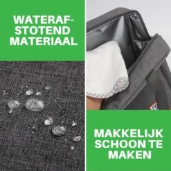 Brisby 4 Laags Geïsoleerde Koeltas - Lunchtas 7 Liter - Donkergrijs -Buitenkampeerwinkel 1200x1200 386