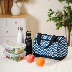 Brisby 4 Laags Geïsoleerde Koeltas - Lunchtas 10 Liter - Zigzag Blauw 13 Brisby 4 Laags Geïsoleerde Koeltas - Lunchtas 10 Liter - Zigzag Blauw -Buitenkampeerwinkel 1200x1200 390