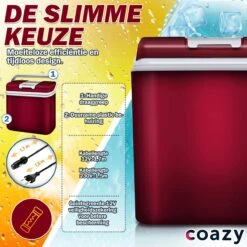 Koelbox 24L Met ECO Modus Voor Auto & Camping - Frigobox Elektrisch 24 Liter Met 12v 230 Volt - Verkoelt En Verwamt - MiniBar - Mini Koelkast -Buitenkampeerwinkel 1200x1200 410