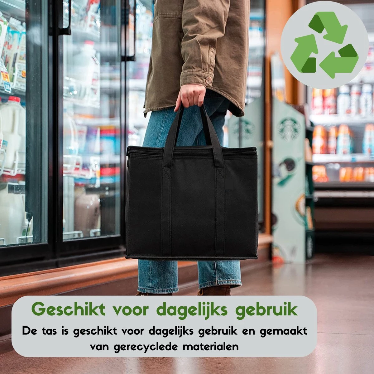 Koeltas - 28 Liter - Geïsoleerde Koeltas - Lunchtas - Picknicktas - Koeltas Lunch - Koeltassen - Koelzak 3 Koeltas - 28 Liter - Geïsoleerde Koeltas - Lunchtas - Picknicktas - Koeltas Lunch - Koeltassen - Koelzak - Afbeelding 3