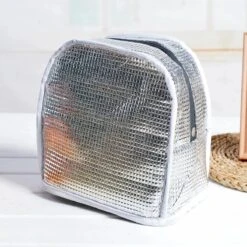 Lunch Bag - Zwart/Wit | Koeltas | Polyester / Nylon | 23x15x20 Cm | Fashion Favorite -Buitenkampeerwinkel 1200x1200 490