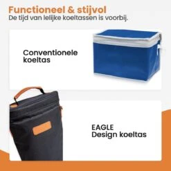 Eagle Koeltas - Compacte Koeltas - Stoffen Tas - Strandtas - Mini Koelbox -Buitenkampeerwinkel 1200x1200 498