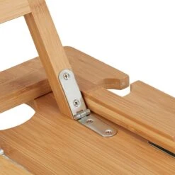 Relaxdays Opvouwbare Picknick Wijntafel - 4 Wijnglazenhouders - Bamboe Dienbladtafel Klein -Buitenkampeerwinkel 1200x1200 51