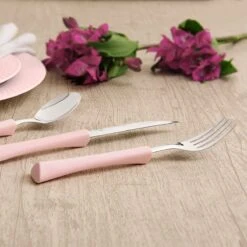 Di Solle Inova D - 6 Persoons Bestekset - Handige Opbergbak Met Raspdeksel - 26 Delig - Baby Pink -Buitenkampeerwinkel 1200x1200 584