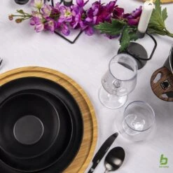 Bo-Camp Industrial - Bestekset - Ballona - 16-delig 4-Persoons - Zwart -Buitenkampeerwinkel 1200x1200 588