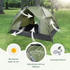 Sens Design Pop Up Tent - Tent - 2-3 Personen -Buitenkampeerwinkel 1200x1200 646