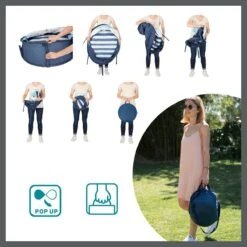 Babymoov Babyni Speelruimte & Extra Bedje Anti-UV FPS 50+ Marinière -Buitenkampeerwinkel 1200x1200 673