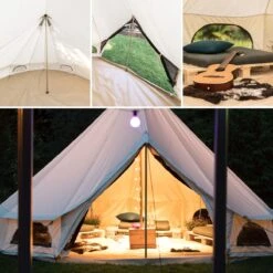 Skandika Tipii 400 Canvas Tent – Tipi-tenten – 8 Persoons Familietent - Campingtent – Muggengaas – 250 Cm Stahoogte – 400 Cm Diameter – 4000 Mm Waterkolom – Indische Tent, Partytent, Festivaltent – Outdoor, Camping, Tuin – Kamperen – Wit -Buitenkampeerwinkel 1200x1200 681