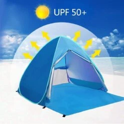 IGOODS Pop-up Tent - 2/3-Persoons - Blauw