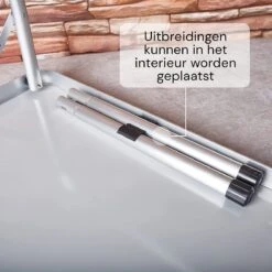 Liivo Aluminium Inklapbare Tafel - Campeertafel 75x55x60cm 10 Liivo Aluminium Inklapbare Tafel - Campeertafel 75x55x60cm -Buitenkampeerwinkel 1200x1200 8