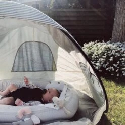 Deryan Luxe Pop Up Strandtent - Anti-UV 50+ - Cream -Buitenkampeerwinkel 1200x1200 823