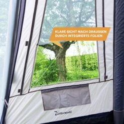 Skandika Tipi Kotona Air Opblaasbare Tent – Opblaasbare Tenten - 4 Persoons Tipi Tent – Tenten - Campingtent – Ingenaaide Tentvloer – Muggengaas – 260 Cm Stahoogte – 490 X 370 X 260 (L X B X H) – Outdoor, Camping, Tuin – Luchttent - Kamperen - Beige -Buitenkampeerwinkel 1200x1200 842