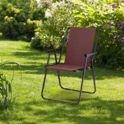 Relaxdays Campingstoel Inklapbaar Set Van 2 - Klapstoel 100 Kg - Visstoel Met Armleuningen - Grijs -Buitenkampeerwinkel 1200x1200 87