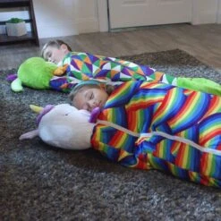 Unicorn Slaapzak -180 Cms | Kinderslaapzak | Slaapzak Junior | Nappers | Children Sleeping Bag | Kinderen Slaapzak | Super Soft 2 In 1 Fun Pillow &Sleepy For Boys | Unicorn Slaapzak | Zachte Slaapzak | Knuffel Slaapzak | 2 In 1 Slaapzak | Kinderen -Buitenkampeerwinkel 1200x1200 963