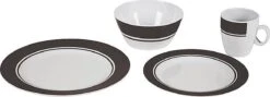 Bo-Camp - Servies - Classic - 16-Delig - Wit/Grijs -Buitenkampeerwinkel 1200x431 1