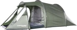 Capture Outdoor, 3-Man XXL Tent "Seikan XTR-3", Voor 3 XXL Personen, 215x400x155cm, DeLuxe Tent En Canvas, "Airflow System", … -Buitenkampeerwinkel 1200x469 1