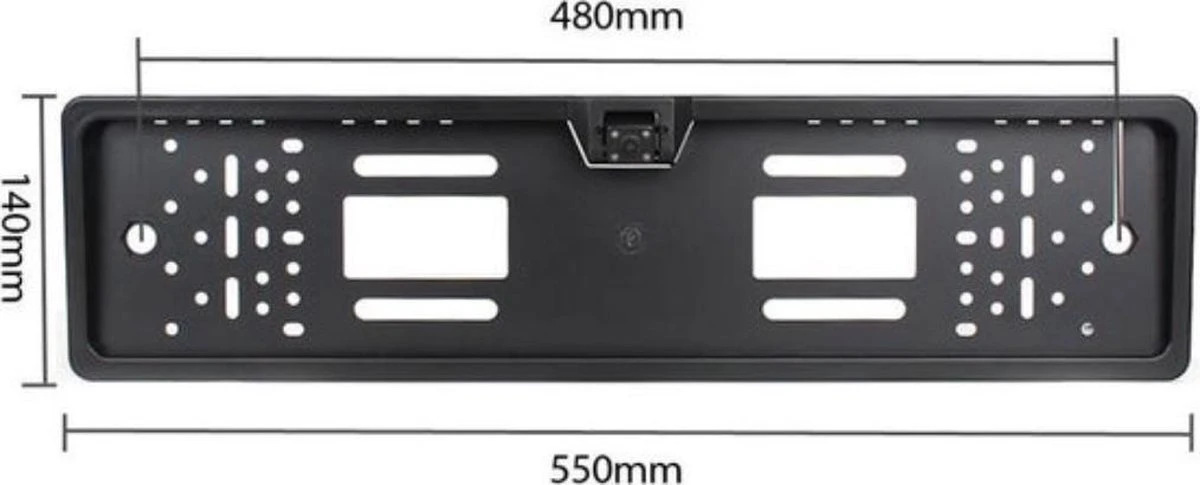 Achteruitrij Camera Met Kentekenplaathouder | Nachtzicht | LED | Waterdicht | Universeel | 6M Verlengkabel 3 Achteruitrij Camera Met Kentekenplaathouder | Nachtzicht | LED | Waterdicht | Universeel | 6M Verlengkabel - Afbeelding 3