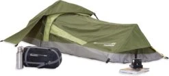 Where Tomorrow Solo Tent 220X80X50 Cm - Groen - 1 Persoons -Buitenkampeerwinkel 1200x544