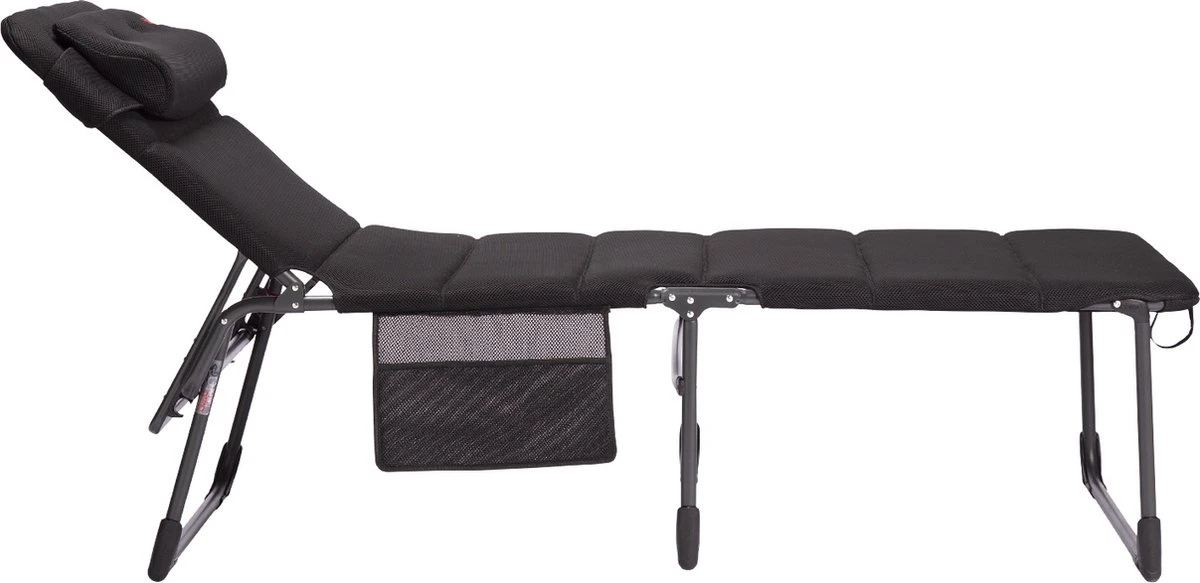 Crespo- Ligbed - AP-363 XL Air-Deluxe - Zwart (80) 4 Crespo- Ligbed - AP-363 XL Air-Deluxe - Zwart (80) - Afbeelding 4