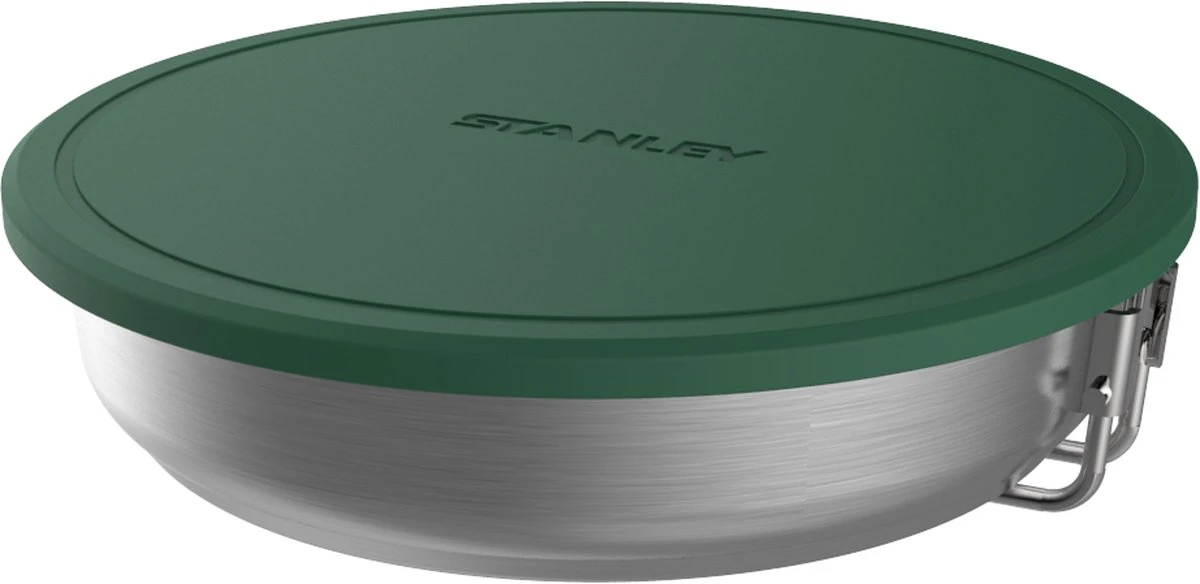 Stanley The All-In_One Fry Pan Set 1 L - Campingkookset - Stainless Steel 1 Stanley The All-In_One Fry Pan Set 1 L - Campingkookset - Stainless Steel