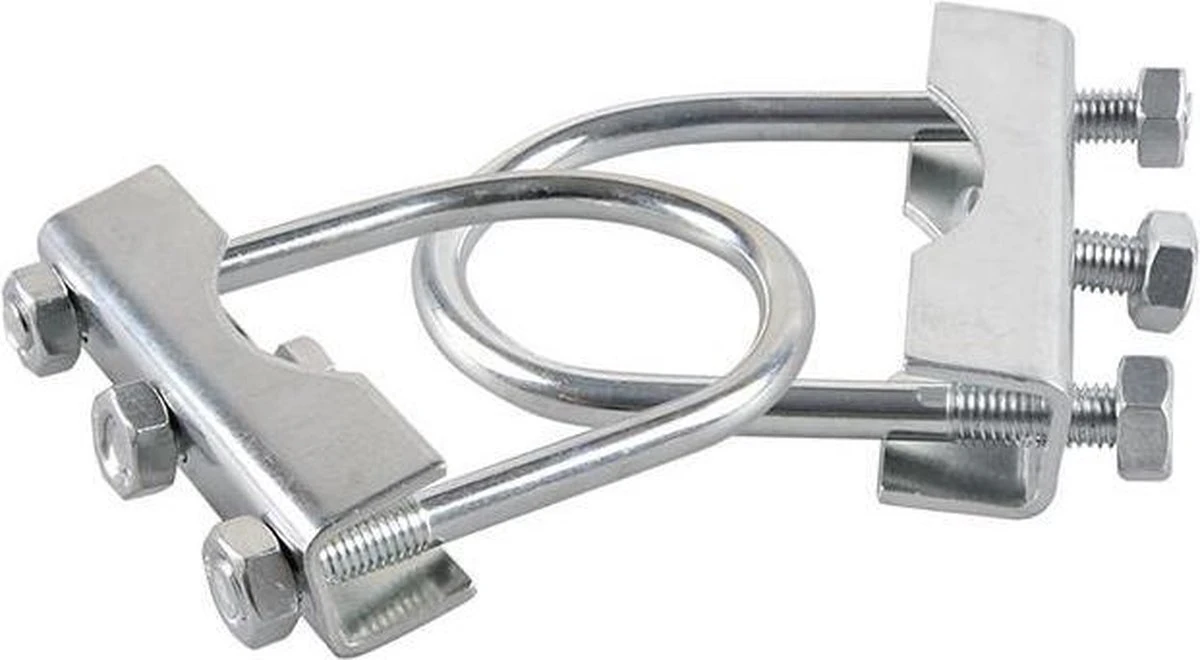 PROPLUS Pro Plus Klem Voor Neuswielen Of Steunpoten Ø 48 Mm - Met U-Beugel 60/70 Mm - 2 Stuks 5 PROPLUS Pro Plus Klem Voor Neuswielen Of Steunpoten Ø 48 Mm - Met U-Beugel 60/70 Mm - 2 Stuks - Afbeelding 5