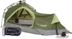 Where Tomorrow Solo Tent 225X100X57 Cm - Groen - 1 Persoons -Buitenkampeerwinkel 1200x661 1