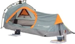 Where Tomorrow Solo Tent Pop Up 225X100X57 Cm - Grijs - 1 Persoons -Buitenkampeerwinkel 1200x705