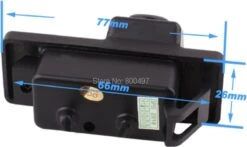 Achteruitrijcamera Op Plek Van Kentekenverlichting (zonder Display) / 658x462 Pixels / Kleur -Buitenkampeerwinkel 1200x712 1