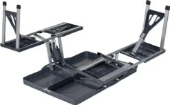 Bo-Camp Picknicktafel - Basic - Inklapbaar - Grijs -Buitenkampeerwinkel 1200x740
