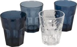 Bo-Camp - Wijn/Limonade Glas - Campingglas - Mix & Match - 400 Ml - 4 Stuks -Buitenkampeerwinkel 1200x741