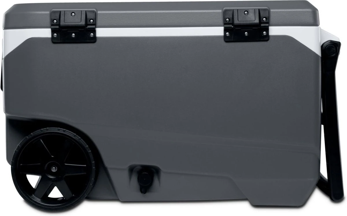Igloo Latitude 90 Roller - Grote Koelbox Op Wielen - 85 Liter - Grijs 3 Igloo Latitude 90 Roller - Grote Koelbox Op Wielen - 85 Liter - Grijs - Afbeelding 3