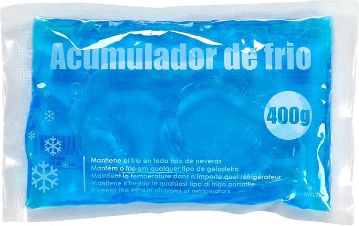 Set Van 4x Stuks Herbruikbare Koelelementen/icepacks 22,5 X 14,5 X 3 Cm - Flexibele Koelelementen Voor Koeltas/koelbox 2 Set Van 4x Stuks Herbruikbare Koelelementen/icepacks 22,5 X 14,5 X 3 Cm - Flexibele Koelelementen Voor Koeltas/koelbox - Afbeelding 2