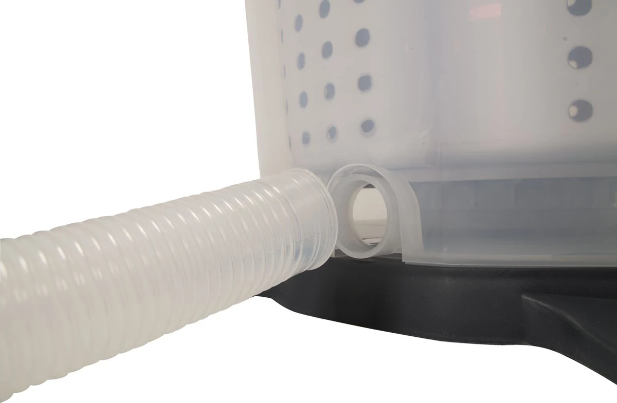 Bo-Camp Wasmachine - Met Centrifuge - Grijs 4 Bo-Camp Wasmachine - Met Centrifuge - Grijs - Afbeelding 4