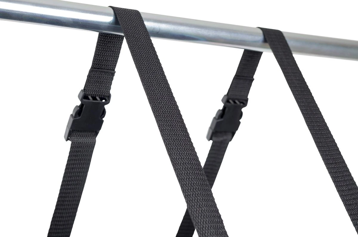 Bo-Camp - Tentorganizer - 4-vaks - 2 Deurtjes - 35x35x131 Cm - Grijs 2 Bo-Camp - Tentorganizer - 4-vaks - 2 Deurtjes - 35x35x131 Cm - Grijs - Afbeelding 2