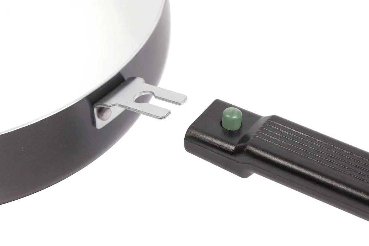 Bo-Camp Wokpan - Campingpan - Sprint Eco - Afneembare Steel - Ø 24cm 2 Bo-Camp Wokpan - Campingpan - Sprint Eco - Afneembare Steel - Ø 24cm - Afbeelding 2