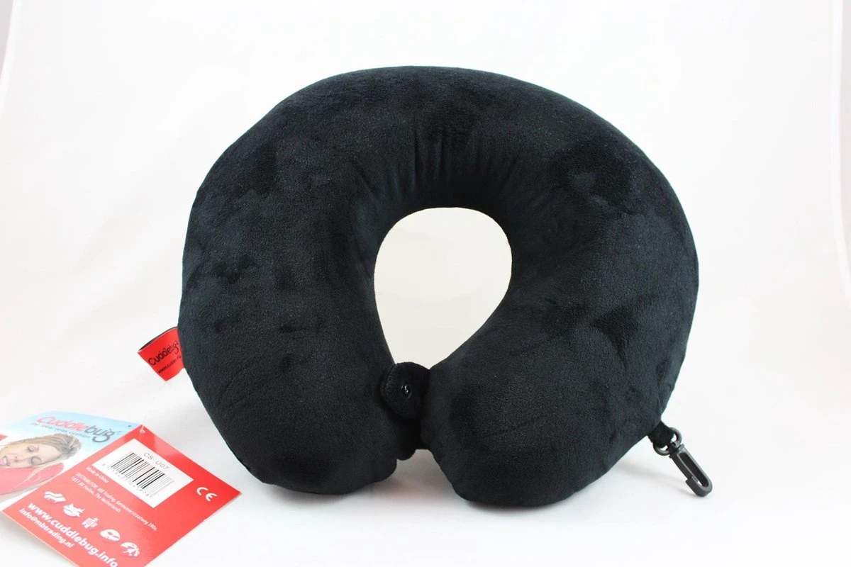 Cuddlebug Kussen - Nekkussen (reizen) - Blauw - U-vorm 6 Cuddlebug Kussen - Nekkussen (reizen) - Blauw - U-vorm - Afbeelding 6