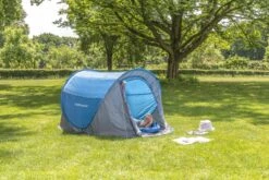 Dunlop Pop Up Tent 220 X 120 X 90 Cm - Grijs/ Blauw - 1 Persoons -Buitenkampeerwinkel 1200x800 49