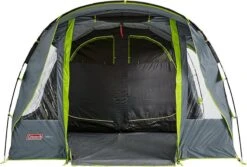 Coleman Vail 4 Tunneltent - Familie Tent - 4-Persoons - Grijs/Groen -Buitenkampeerwinkel 1200x811 3