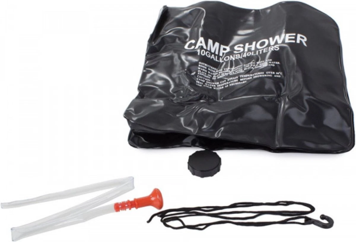 Merkloos Buitendouche Solar - Camping Douche - Solar Buitendouche - Buitendouche Met Warm Water - Zonnedouche - Draagbare Douche - Douchezak 40L 2 Merkloos Buitendouche Solar - Camping Douche - Solar Buitendouche - Buitendouche Met Warm Water - Zonnedouche - Draagbare Douche - Douchezak 40L - Afbeelding 2