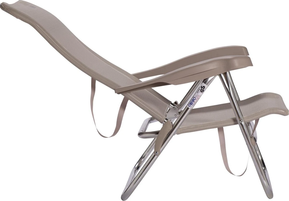 Crespo - Strandstoel - AL-205 - Beige (34) 4 Crespo - Strandstoel - AL-205 - Beige (34) - Afbeelding 4