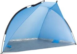 Navaris Windscherm Voor Het Strand - Zon- En Windbescherming Voor Drie Personen - Pop-up Speeltent Met UV- Bescherming - Beach Shelter Met Draagtas 12 Navaris Windscherm Voor Het Strand - Zon- En Windbescherming Voor Drie Personen - Pop-up Speeltent Met UV- Bescherming - Beach Shelter Met Draagtas -Buitenkampeerwinkel 1200x839 2