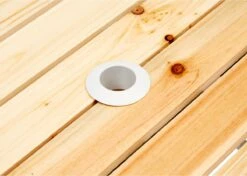 CAMPZ Fir Wood Picknicktafel, Bruin/grijs -Buitenkampeerwinkel 1200x855