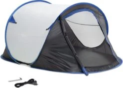 JEMIDI Tweepersoons Pop-up Tent - Opgooitent, Werptent Voor 2 Personen - Ideaal Als Festivaltent Of Kampeertent - Verschillende Kleuren -Buitenkampeerwinkel 1200x858 7