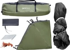 Pro-Tec Tent Nybro Automatisch 240x205x140 Cm Donkergroen -Buitenkampeerwinkel 1200x866 3