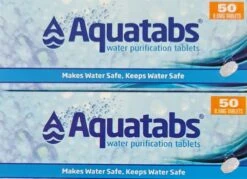 Aquatabs - Waterzuiveringstabletten - 2X50 Stuks