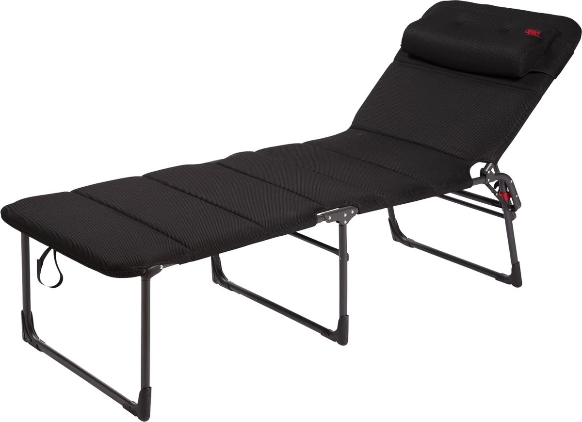 Crespo- Ligbed - AP-363 XL Air-Deluxe - Zwart (80) 3 Crespo- Ligbed - AP-363 XL Air-Deluxe - Zwart (80) - Afbeelding 3